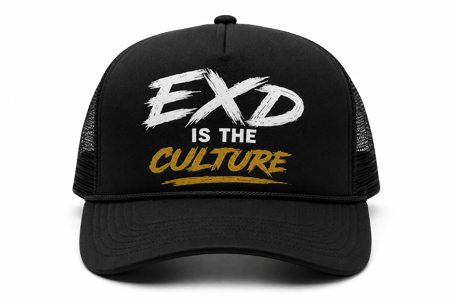 EXD culture trucker hat