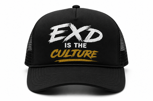 EXD culture trucker hat